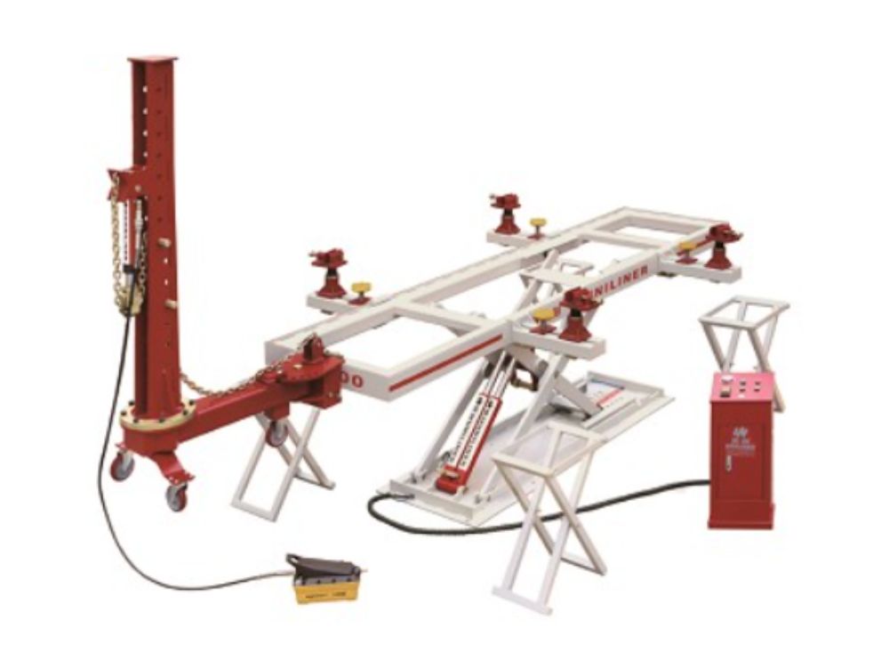 Bệ khung kéo nắn xe tai nạn lắp nổi Uniliner UL-500