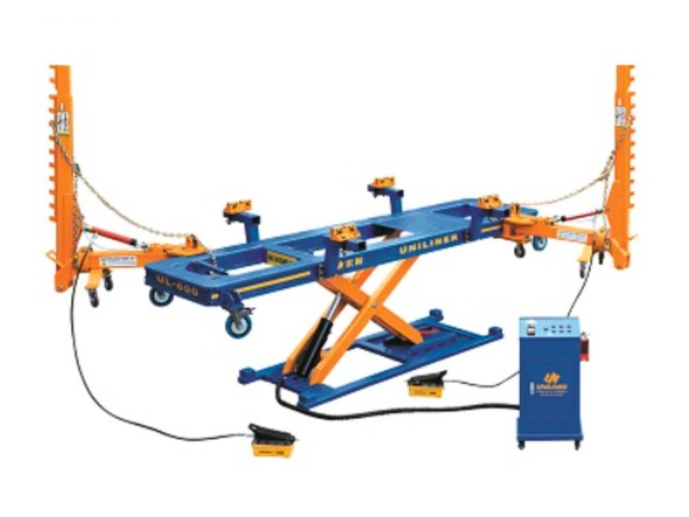 Bệ khung kéo nắn xe tai nạn lắp nổi Uniliner UL-600