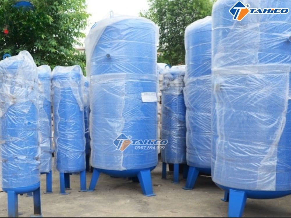 Bình chứa khí nén 10000 lít 10 bar dày 12mm