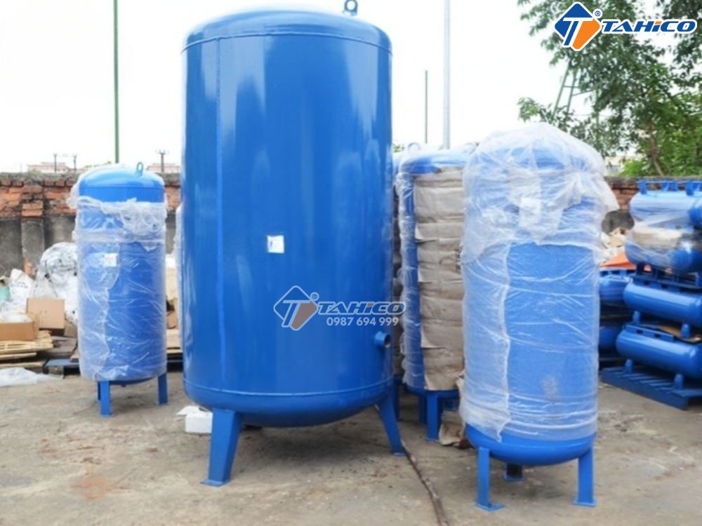 Bình chứa khí nén 6000 lít 10 bar dày 10mm