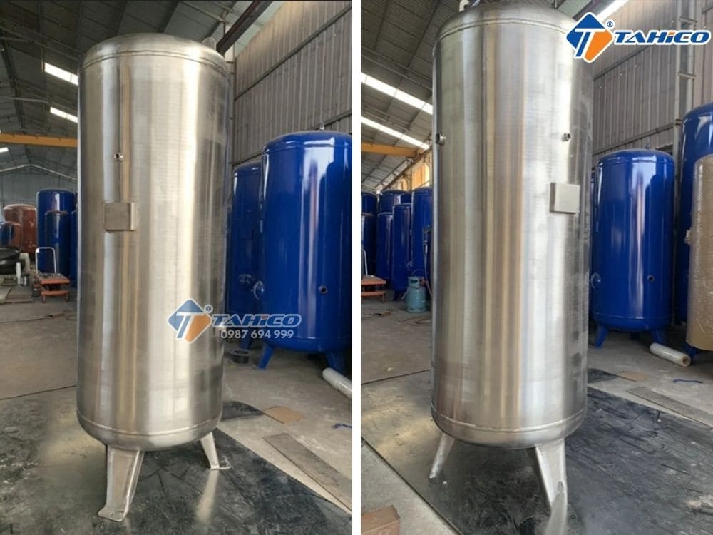 Bình chứa khí nén inox 304 100-3000 lít