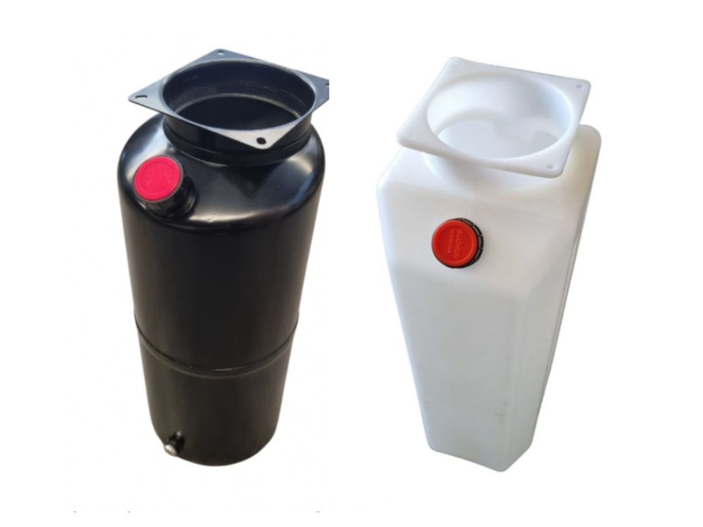 Đặc điểm bình dầu sắt/nhựa cầu nâng 2 trụ 14 lít