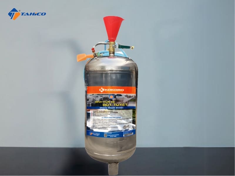 Bình phun bọt tuyết inox 20 lít Trung Quốc