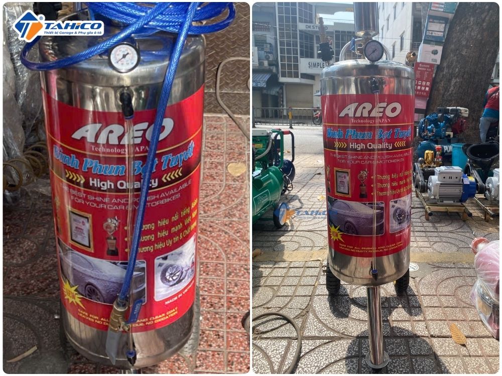 Bình phun bọt tuyết Inox Areo 18-80 lít | Siêu rẻ