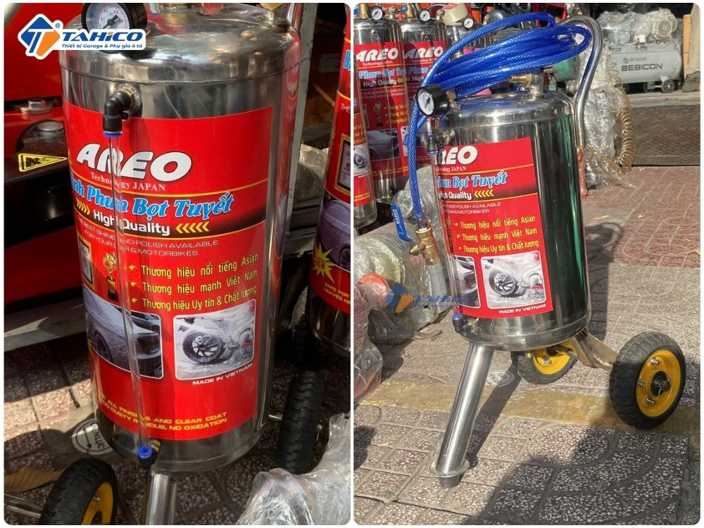 Bình phun bọt tuyết Inox Areo 18-80 lít | Siêu rẻ