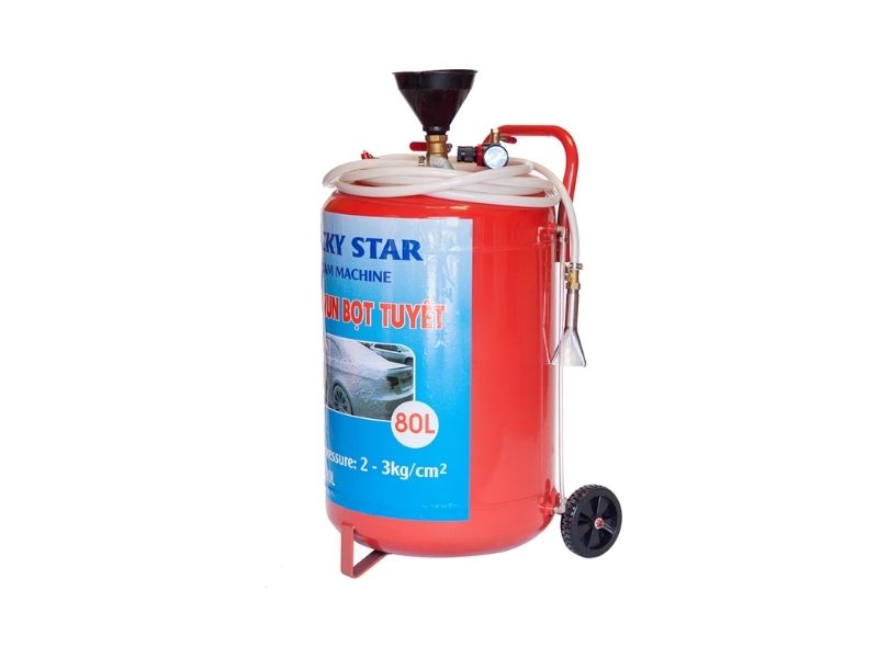 Bình bọt tuyết cho tiệm xe tải
