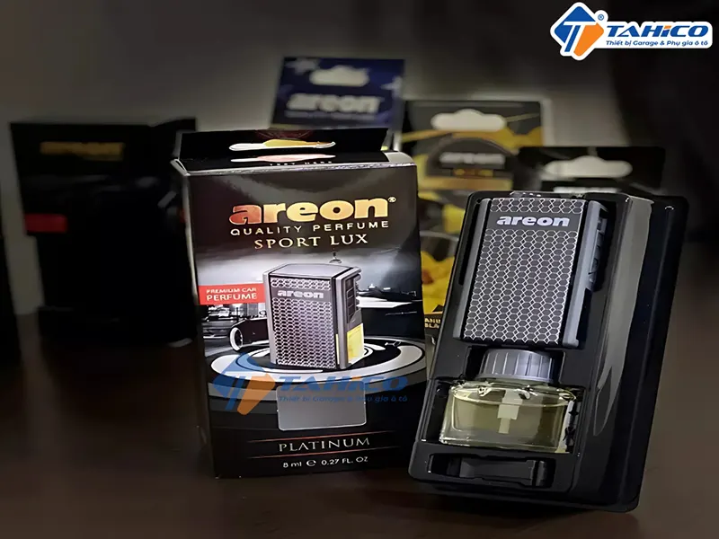 Bình thay nước hoa kẹp cửa gió ô tô Areon Sport Lux
