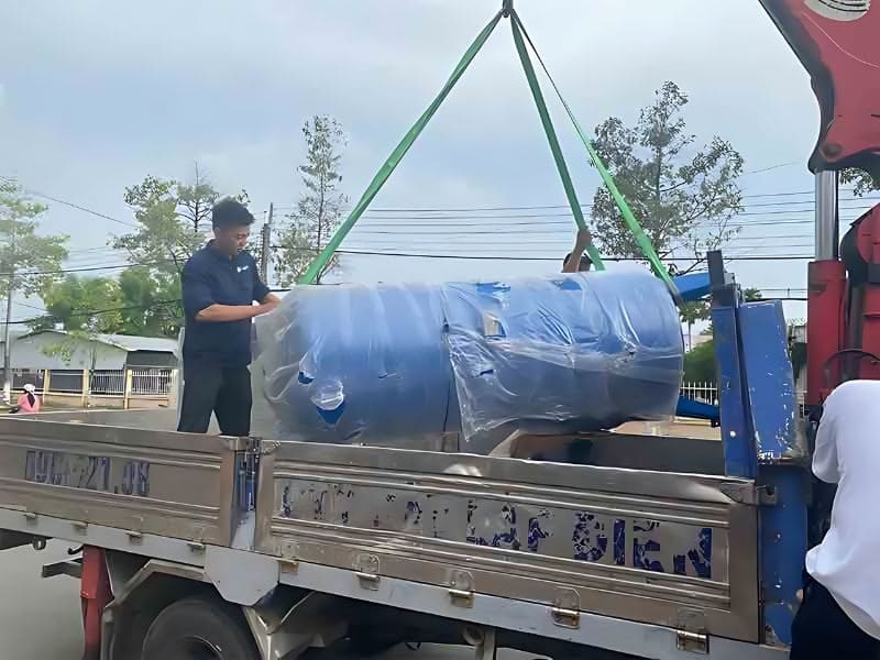 Bình tích khí Pegasus 3000L áp thường BCKT3000