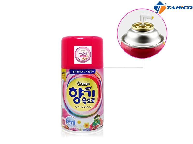 Bình xịt khử mùi ô tô chống say xe Hàn Quốc