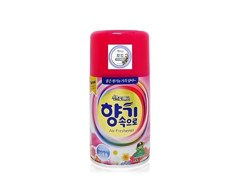 Bình xịt khử mùi ô tô chống say xe Hàn Quốc