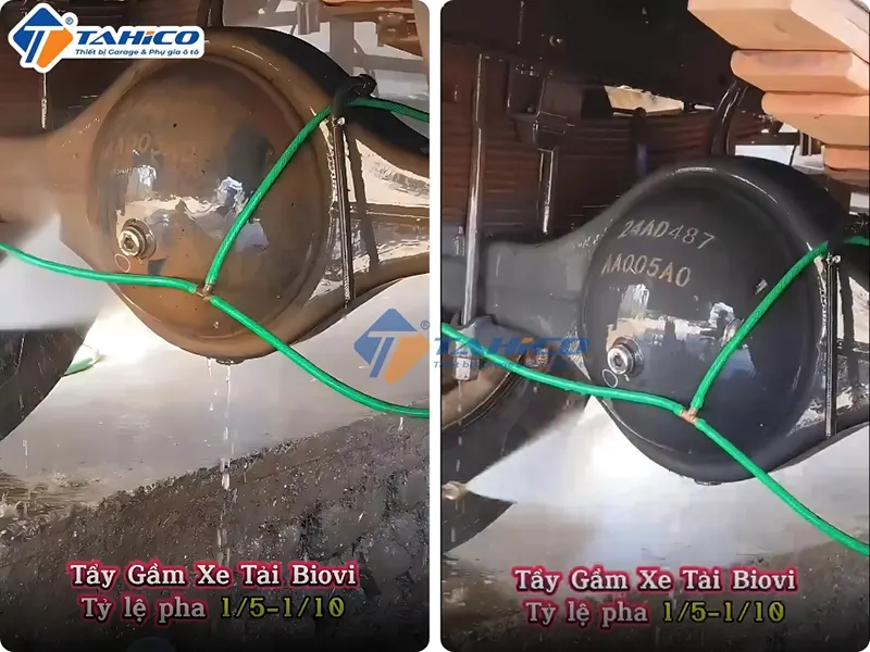 Dung dịch tẩy gầm xe tải BIOVI Undercarriage Truck Cleaner
