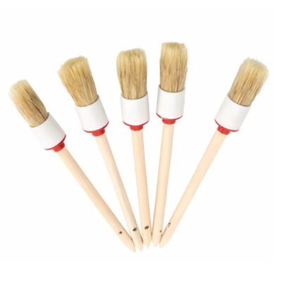 Bộ 5 cọ mềm vệ sinh nội ngoại thất xe tiện dụng