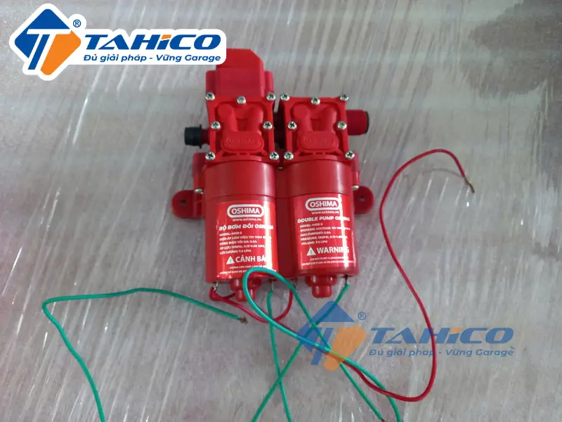 Bộ bơm đơn và bộ bơm đôi Oshima cho bình xịt điện