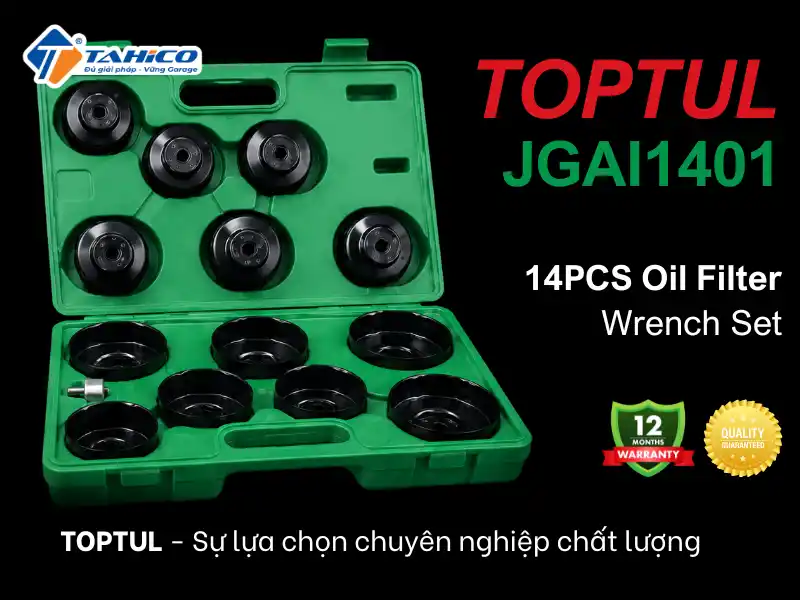 Đặc điểm tính năng bộ cảo mở lọc dầu Toptul JGAI1401