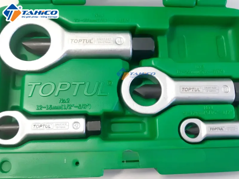 Hình ảnh sản phẩm Bộ chẻ Toptul GAAI0402 - 4 chi tiết