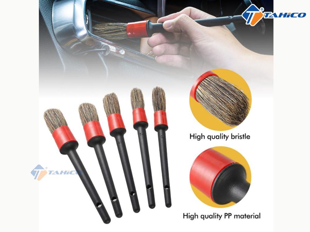 Bộ chổi 5 chi tiết lông lợn rừng