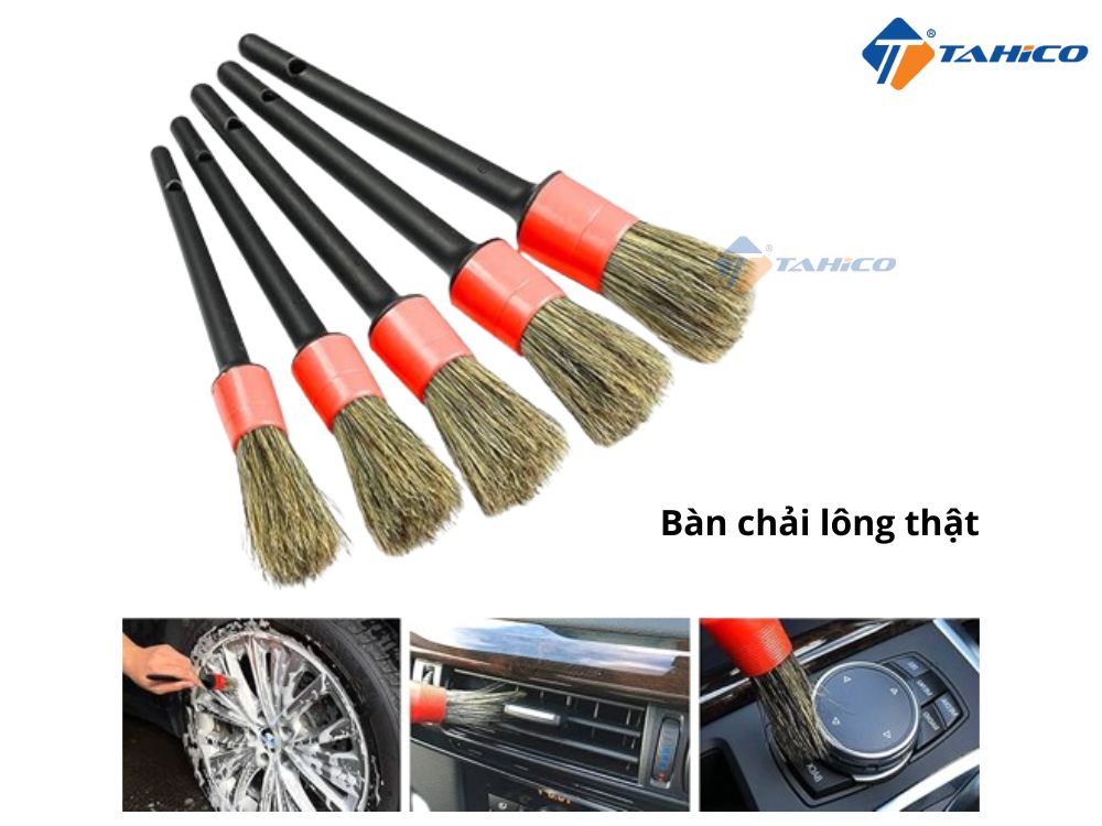 Đặc điểm bộ chổi 5 chi tiết lông lợn rừng