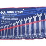 Hình ảnh sản phẩm Bộ cờ lê vòng miệng Kingtony 1214MR01 14 món, 10-32mm