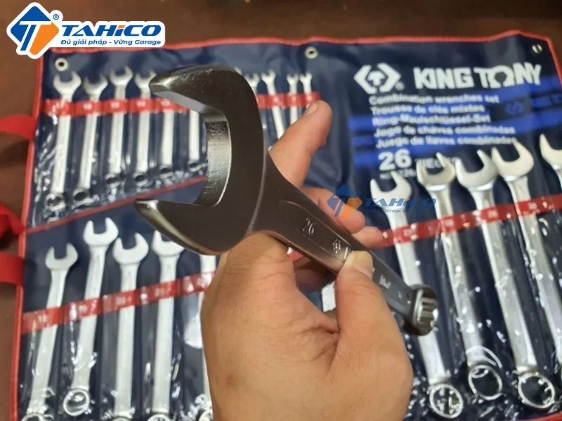 Hình ảnh sản phẩm Bộ cờ lê vòng miệng Kingtony 1226MR 26 món, 6-32mm