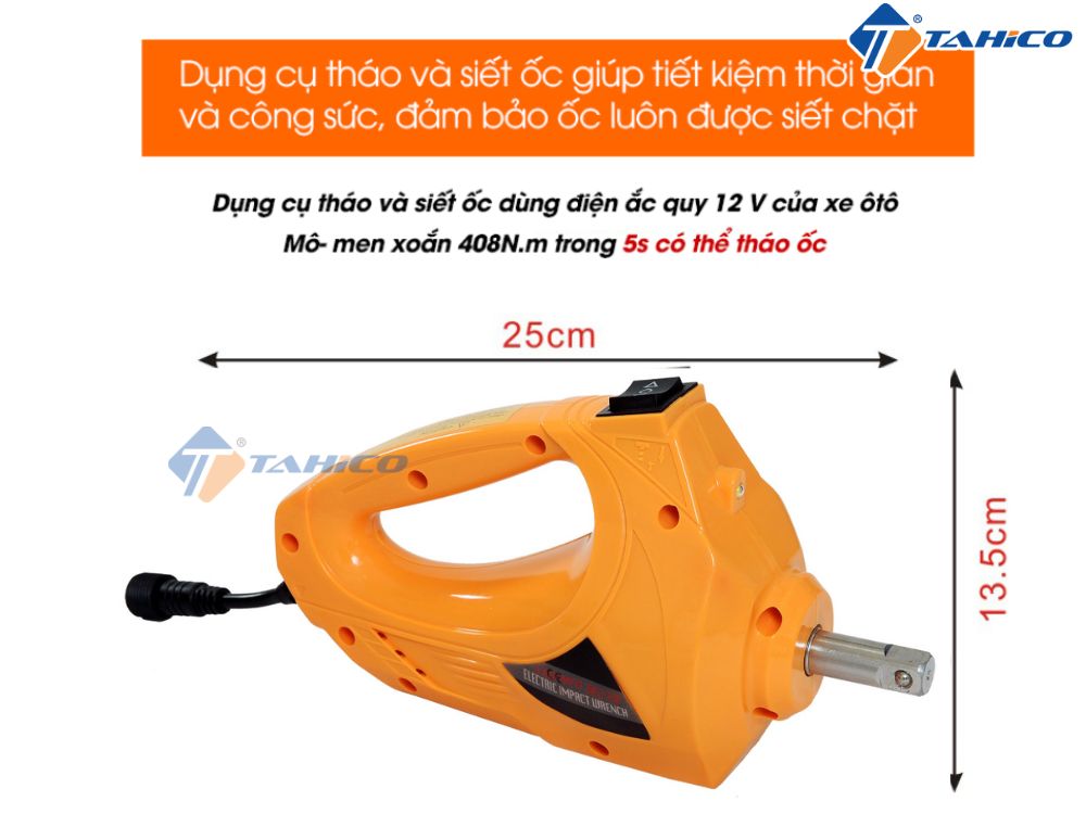 Bộ cứu hộ lốp 2in1 OEM GXE02 12V | Kích nâng cắt kéo và máy vặn ốc