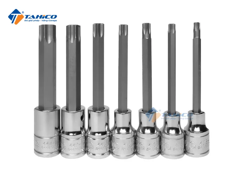 Bộ đầu vặn lục giác, hoa thị và hoa khế Genius MS-442B | 42 chi tiết