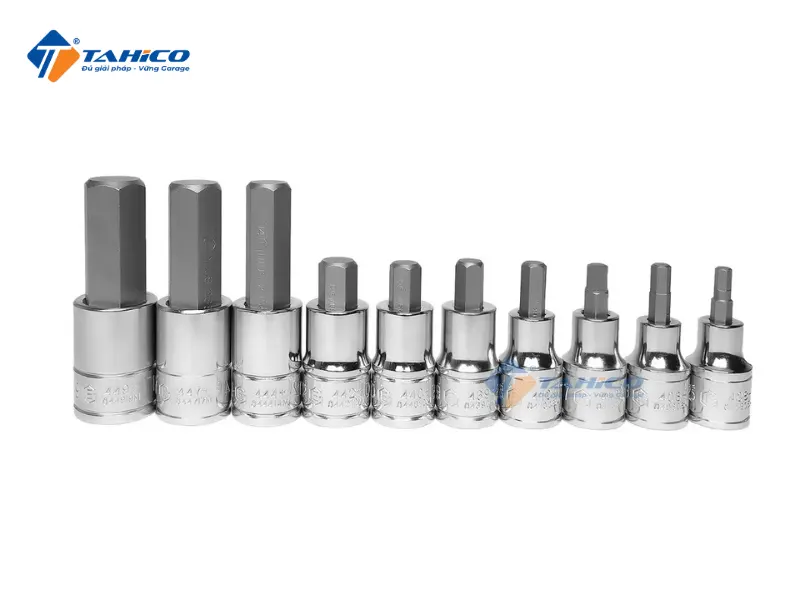Bộ đầu vặn lục giác, hoa thị và hoa khế Genius MS-442B | 42 chi tiết