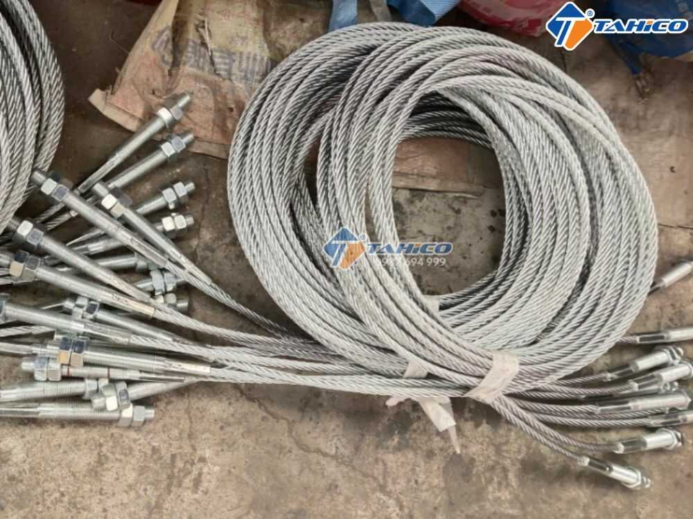 Bộ dây cáp cầu nâng 2 trụ Trung Quốc
