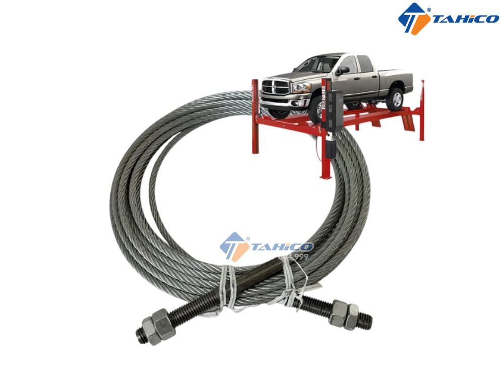 Bộ dây cáp cầu nâng 4 trụ Trung Quốc