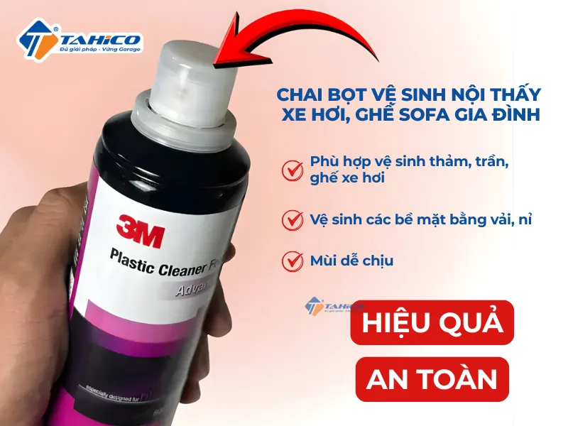 Bộ đôi vệ sinh nội thất ô tô 3M Interior Cleaning Combo