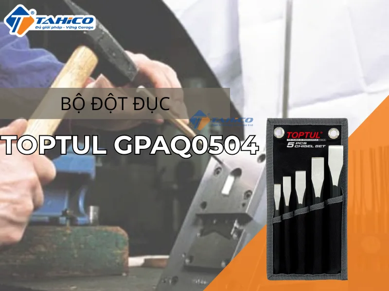 Hình ảnh sản phẩm Bộ đột đục Toptul GPAQ0504 - 5 chi tiết