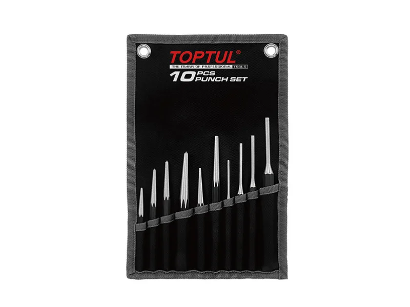 Hình ảnh sản phẩm Bộ đột đục Toptul GPAQ1001 - 10 món