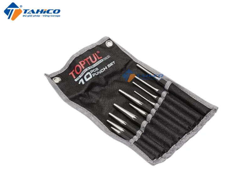 Hình ảnh sản phẩm Bộ đột đục Toptul GPAQ1001 - 10 món