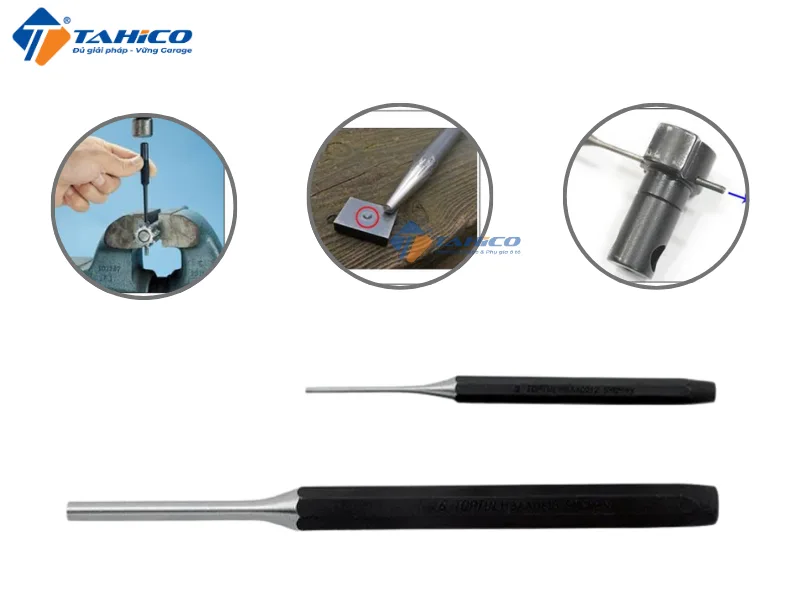 Hình ảnh sản phẩm Bộ đột đục Toptul GPAQ1001 - 10 món