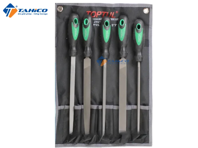 Hình ảnh sản phẩm Bộ dũa 8 inch Toptul GPAQ0503 - 5 chi tiết