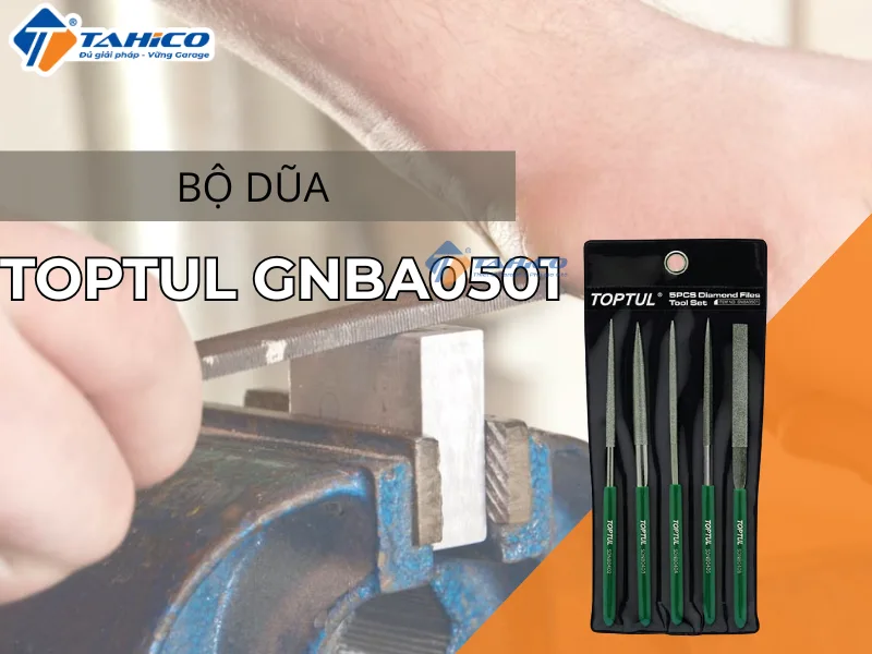 Hình ảnh sản phẩm Bộ dũa Toptul GNBA0501 - 5 món
