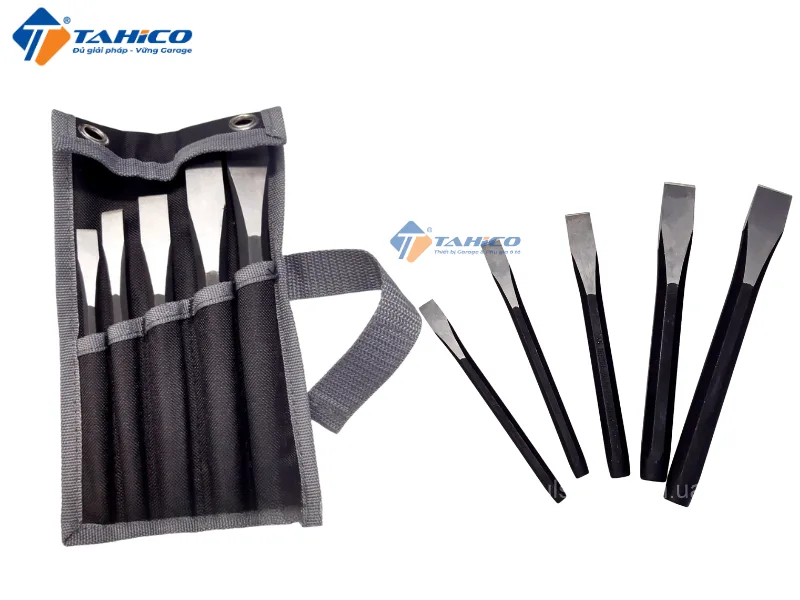 Hình ảnh sản phẩm Bộ đục dẹt Toptul GPAQ0505 - 5 chi tiết