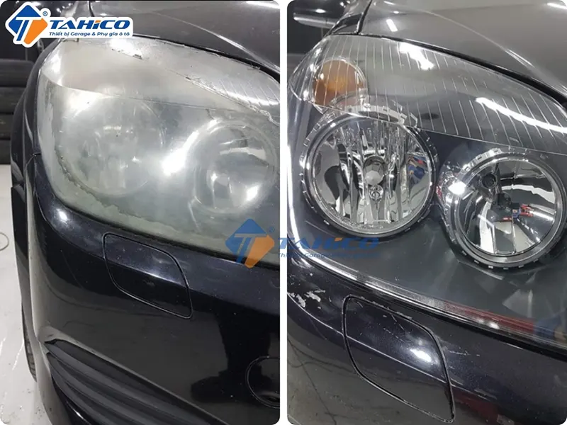 Bộ dụng cụ và hóa chất phục hồi đèn Tonyin