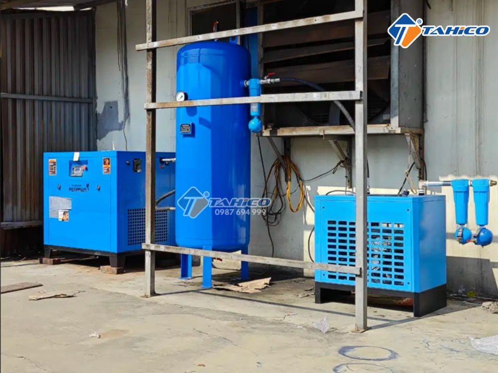 Bộ hệ thống khí nén Lucky 15kw/20hp