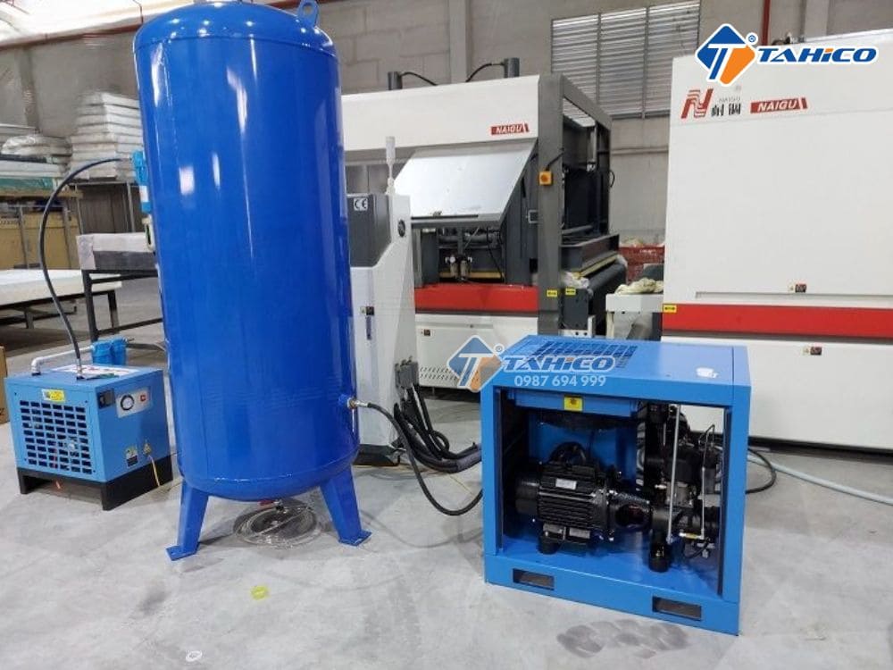 Bộ hệ thống khí nén Lucky 22kw/30hp