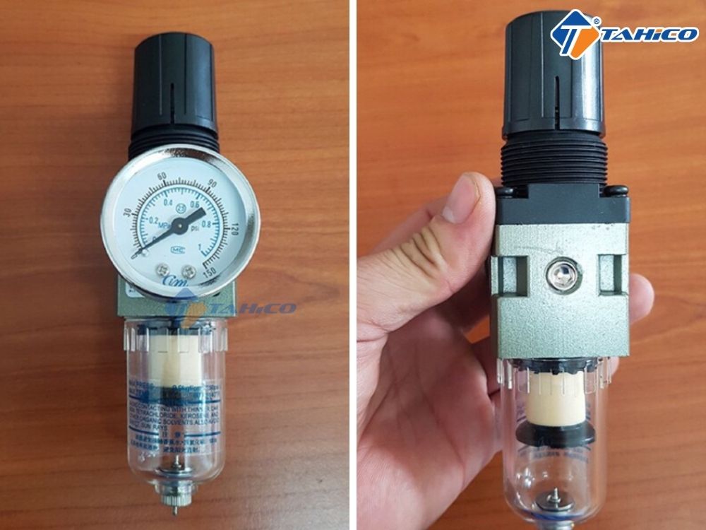 Bộ lọc điều áp khí nén CIM Nhật Bản loại đơn và loại đôi