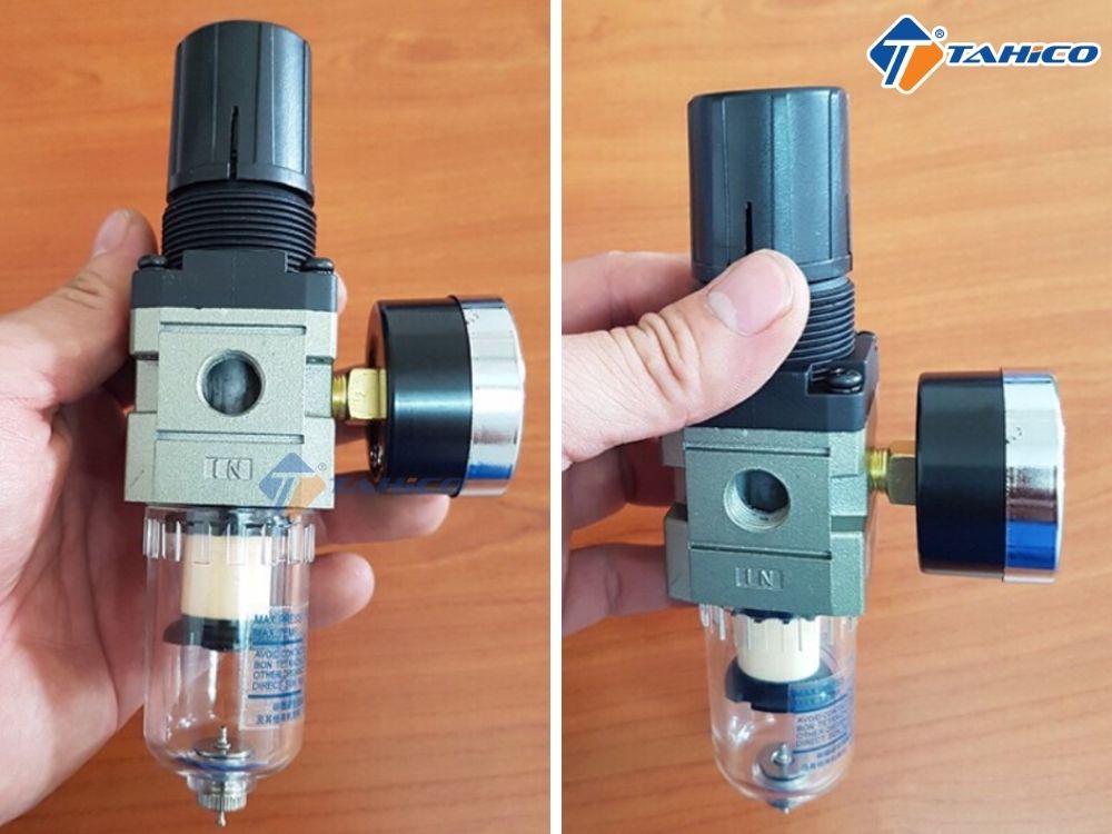 Bộ lọc điều áp khí nén CIM Nhật Bản loại đơn và loại đôi