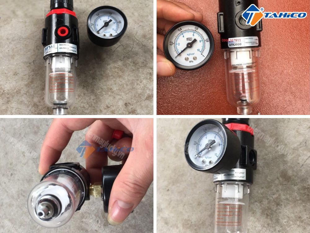 Bộ lọc khí nén Airtac loại lọc đơn và loại đôi