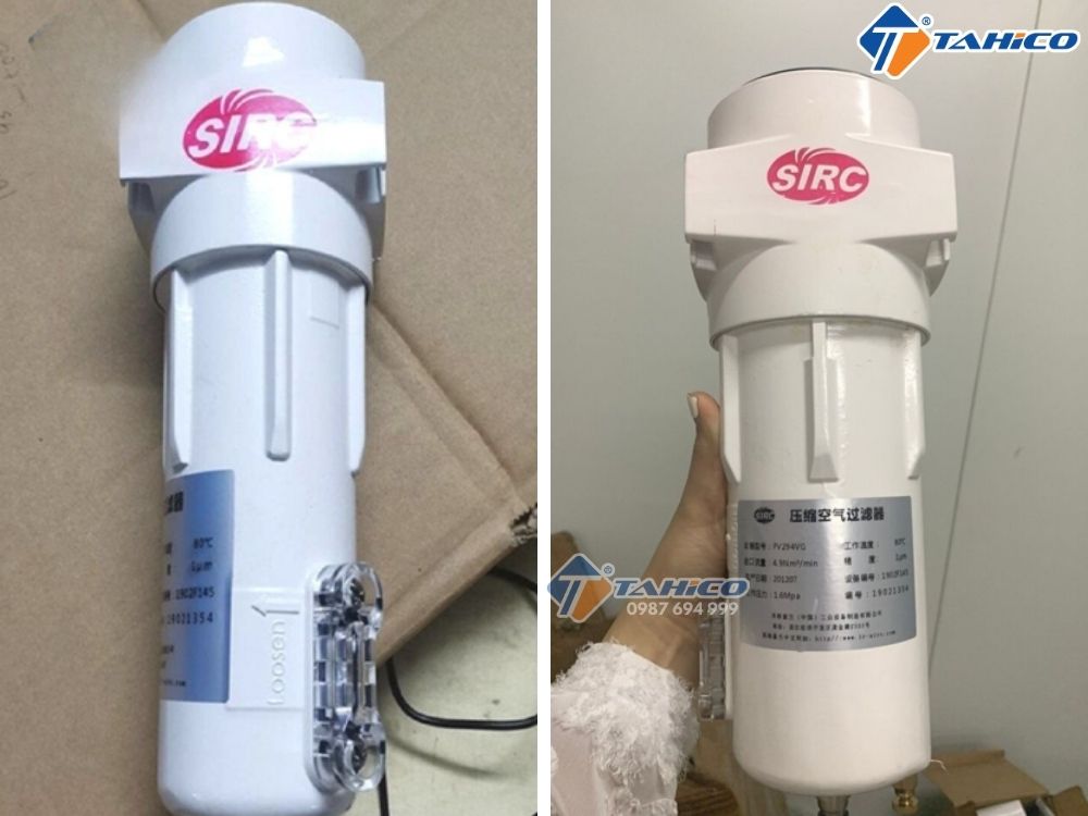 Bộ lọc khí nén SIRC WM áp 16bar