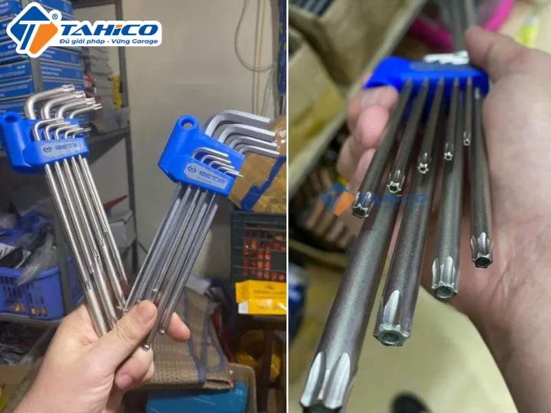 HÌnh ảnh sản phẩm Bộ lục giác đầu bông Kingtony 20319PR 9 cây