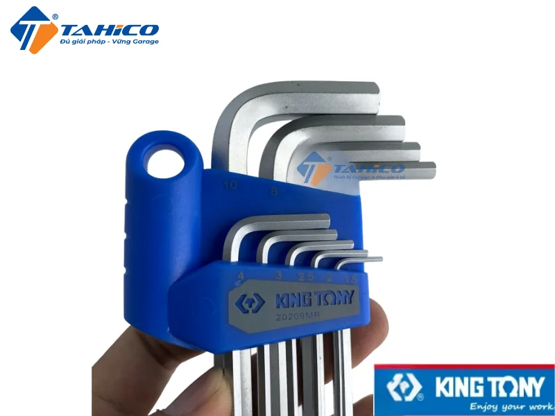 Hình ảnh sản phẩm Bộ lục giác Kingtony 20209MR 9 cây 1.5-10mm