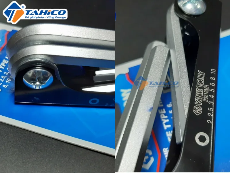 Hình ảnh sản phẩm Bộ lục giác Kingtony 20218MR - Kiểu xếp, 8 cây