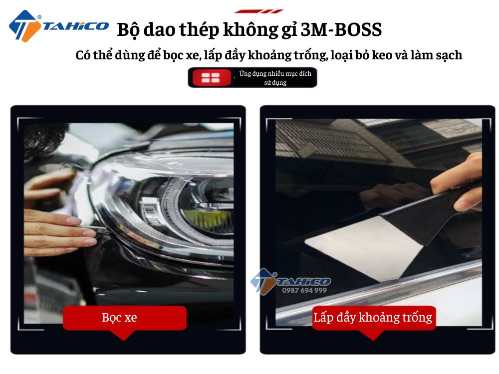 Bộ dao thép không gỉ 3M-BOSS