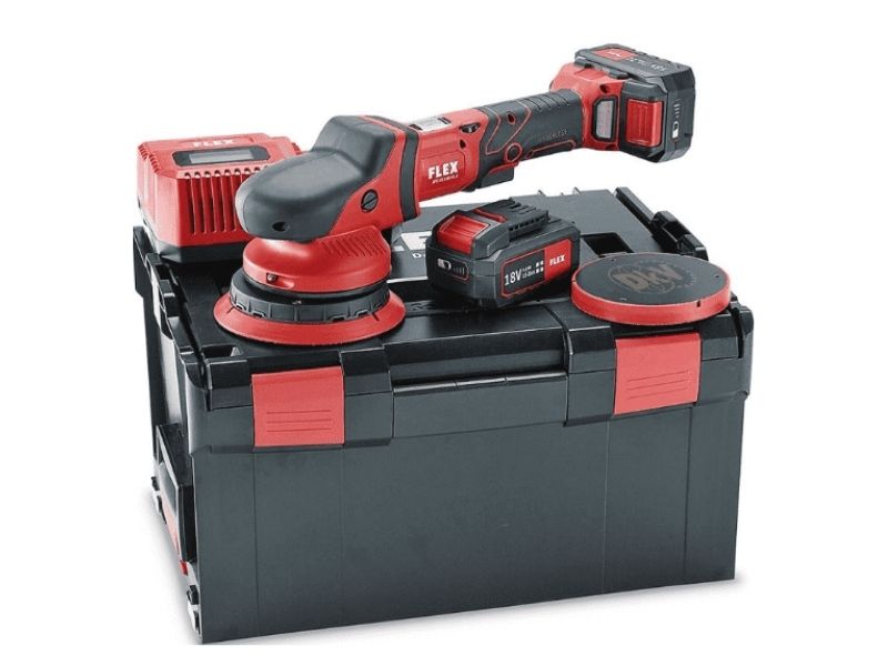 Bộ máy đánh bóng lệch tâm dùng pin Flex XFE 15 125