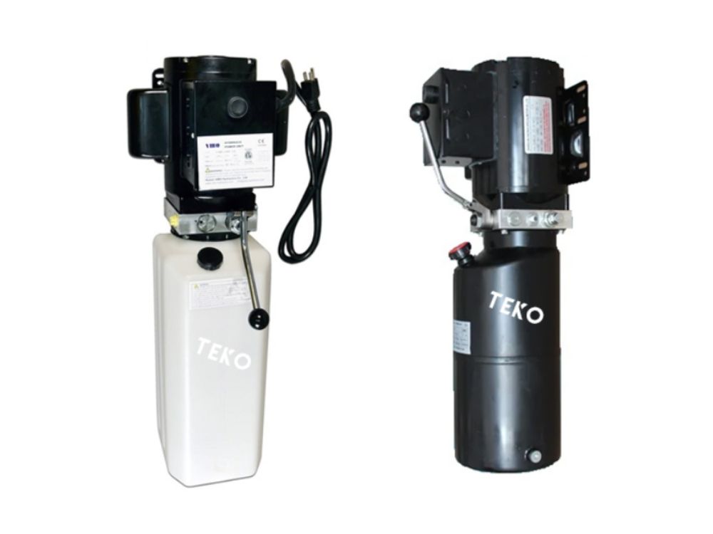 Bộ mô tơ bơm dầu thủy lực cầu nâng cắt kéo 2 trụ 4 trụ