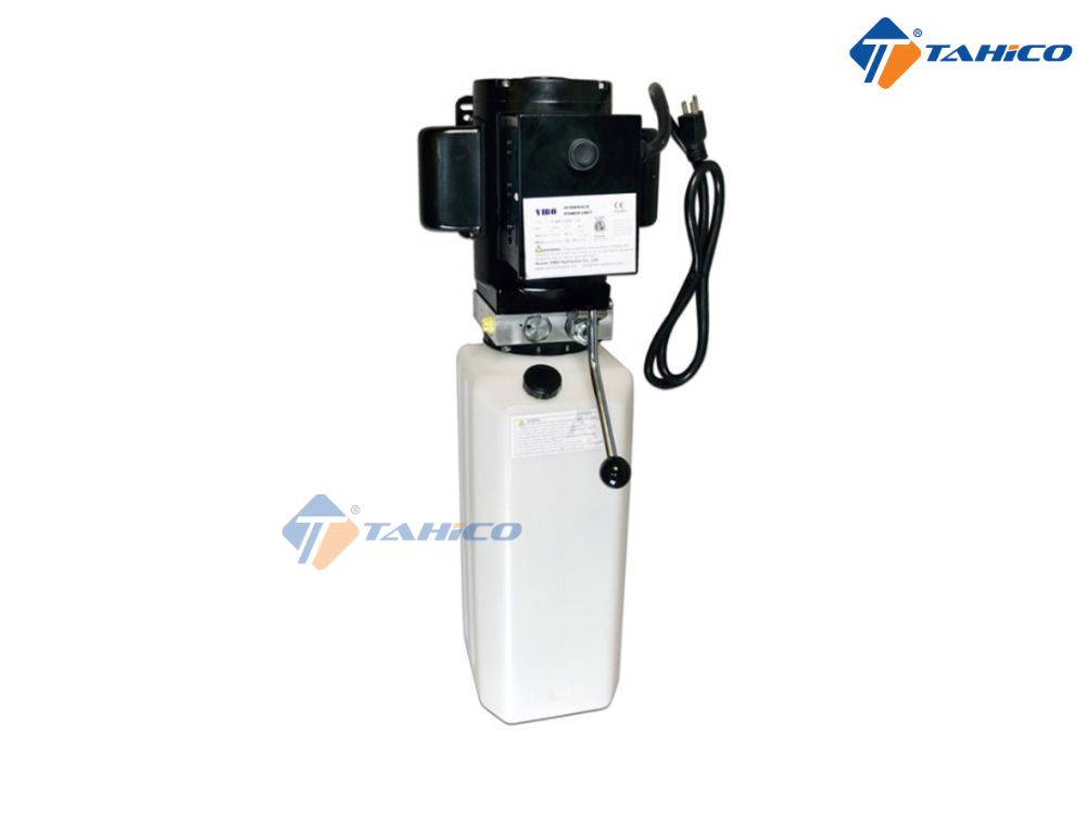 Bộ mô tơ bơm dầu thủy lực cầu nâng cắt kéo 2 trụ 4 trụ